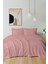 Merinos Diamond Buble Kürk Çift Kişilik Comforter Set Gül Kurusu 1