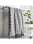Fjallstarr Banyo Havlusu Beyaz-Gri 70 x 140 Cm 3