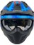 - Fs-X2 Trooper Fullface Kask - Mavi Kırmızı - Large Beden 3