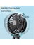Ahtapot Fan, Masaüstü Kamp Fan, USB Şarj Edilebilir Tripod Fan, Hafif Fan Siyahı (Yurt Dışından) 5