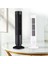 Tower Fan Mini Masaüstü Bladess Fan, Öğrenci Ofisi Ev Dikey Masaüstü Fan, Ev Ofis ve Yatak Odası Için Uygun (Yurt Dışından) 3