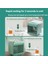 Hava Soğutma Fanı USB Fan Mini Hava Soğutucu Küçük Taşınabilir Masaüstü Fan Ev Masası Fan (Yurt Dışından) 3