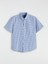 Yeni Sezon Regular Fit Kısa Kollu Ekose Poplin Erkek Gömlek 5