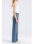 Paris 1003 Normal Bel Açık Mavi Wide Leg Jeans Kadın 3