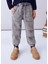 Erkek Çocuk Jogger Denim Pantolon – Gri (4-10 Yaş) | Lastikli Bel ve Paça, Cepli, Rahat Kesim 2