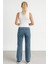 Lopez 1003 Normal Bel Açık Mavi Comfort Straight Jeans Kadın 3