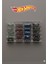 20’li Şeffaf Kapaklı Pleksi Raf - 1/64 Hot wheels Diecast Model Araba Koleksiyon Sergileme Kutusu 5