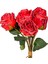 Yapay Gül Demet 6 Çiçekli Kırmızı 32 Cm. 2