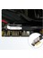 Pcıe Yükseltici Kablo Tam Hızlı USB 3.0 Pcı Express X1 - X1 Uzatma Kablosu Adaptör Kartı Dönüştürücü Güç Modülü ile Pc Için (Yurt Dışından) 4
