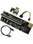 VER009S Plus Pcı-E Yükseltici Kart 009S Plus Pcıe X1-X16 4pin 6pin Güç USB 3.0 Kablosu Grafik Kartı Gpu Madenciliği Için (Yurt Dışından) 1