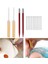 El Sanatları Için Bebek Saçı Köklendirme Aksesuar Seti, 10X0,8 mm Iğneli Bebek Saçı Yeniden Köklendirme Aleti (Yurt Dışından) 5