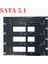 6gbps SSD HDD Sata5.1 Sabit Disk Sürücüsü Arka Panel Nas Depolama Kartı Sunucu Genişletme Kartı Sata'dan 4 Diske Adaptör 2 x 4d (Yurt Dışından) 3