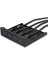 USB 3.0 4 Portlu Ön Panel Usb3.0 3,5 Inç Disket Ön Panel Dahili Braket Adaptörü Masaüstü 3,5 Inç Disket Yuvası Için (Yurt Dışından) 1