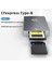 Cfexpress Tip B ve Sd Kart Okuyucu USB 3.2 Gen 2 10 Gbps Cfexpress B Okuyucu, Usb-C ve Usb-A 2'si 1 Arada Tip B Cfexpress Adaptörü (Yurt Dışından) 3