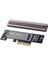 Masaüstü Bilgisayarlar Için 64 Gbps M.2 SSD Nvme - Pcıe 4.0 X1/X4/X8/X16 Dönüştürücü Adaptör ve Soğutucu Pcı Express Genişletme Kartı (Yurt Dışından) 4