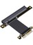 Pcı-E 4.0 X4 - X16 Uzatma Kablosu Yükseltici Kablo Pcıe X4 64G/BPS Adaptör Kablosu RTX3090 RX6800XT Grafikler Için 10CM (Yurt Dışından) 1