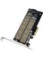 Nvme / Ngff SSD Için M.2 Çift M.2 Pcıe 4.0 Adaptörü Nvme (M Anahtarı) ve Sata (B Anahtarı) Ssd'den Pcıe X4 X8 X16 Yuvasına (Yurt Dışından) 1