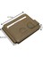 Hakiki Deri Çift Taraflı Kullanıma Uygun Kuşaklı Kağıt Para Klipsli Unisex Kartlık - Haki 1