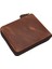 Unisex Kağıt Para ve Bol Kart Bölmeli Hakiki Eskitme Deri Cüzdan Kartlık - Tiguan Kahve 5