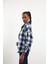 Mavi Ekose Gömlek 4