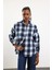 Mavi Ekose Gömlek 5