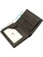 Kağıt Para ve Bozuk Para Bölmeli Hakiki Deri Erkek Cüzdanı - Yeşil 3