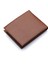 Hakiki Deri Kağıt Para, Bozuk Para ve Bol Kart Bölmeli Erkek Cüzdanı - Taba 6