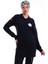 112 Acil Sağlık Yakalı Tshirt Tunik Baskılı - Lacivert 5