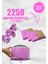 16LT Uyumlu 3 Paket - 2250 Adet Bez Kapasitesi Amber Kokulu Yerli Çöp Poşeti (Umka) 1