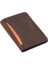 Hakiki Eskitme Deri Unisex Kartlık - G6 Kahverengi 2