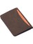 Hakiki Eskitme Deri Unisex Kartlık - G6 Kahverengi 4