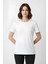Kadın Basic Rahat Kalıp T-Shirt 2