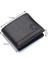 Hakiki Deri Kağıt Para ve Bol Kart Bölmeli Erkek Cüzdanı - Siyah 1