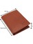 Chace Hakiki Deri Kağıt Para ve Bozuk Para Bölmeli Küçük Erkek Cüzdanı - Taba 1