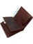 Hakiki Deri Kağıt Para, Bozuk Para ve Bol Kart Bölemli Erkek Cüzdan - Kahverengi 5