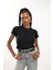 Siyah Fit Basic Tişört 1