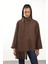 Kahverengi Atkılı Kaşe Mont D99800 4