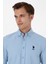 Erkek Açık Mavi Gömlek Desenli 50317249-VR003 2