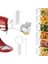 Kitchenaid Stand Mikseri Için 6'sı 1 Arada Makarna Aparatı 6 Farklı Şekilde Makarna Için Makarna Pres Makinesi Aparatı Seti (Yurt Dışından) 5