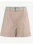Kısa Boy Cepli Kemerli Duble Paça Şort 9
