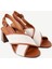 Hasır Detaylı Deri Topuklu Sandalet 11