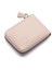 Hakiki Deri Kağıt Para ve Bol Şeffaf Kart Bölmeli, Fermuarlı Unisex Kartlık - Pudra 2