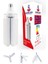 3 Kanatlı Pervane 50W Ampul Beyaz Işık-1- Adettir 2