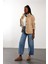 Camel Peluş Mont 2