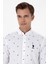Erkek Beyaz Gömlek Desenli 50316561-VR013 2