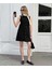 Düğme Aksesuarlı Colorblock Elbise IW6250002210001 1