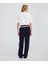 Kontrast Elastik Bel Pantolon IW6250003217015 3