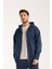 %100 Pamuk Erkek Oversize Fermuarlı Kapüşonlu Sweatshirt | Bol Kesim Hoodie 3