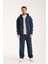 %100 Pamuk Erkek Oversize Fermuarlı Kapüşonlu Sweatshirt | Bol Kesim Hoodie 5