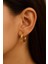 14 Ayar 13MM Halka Altın Küpe 14CGKKP0029 1